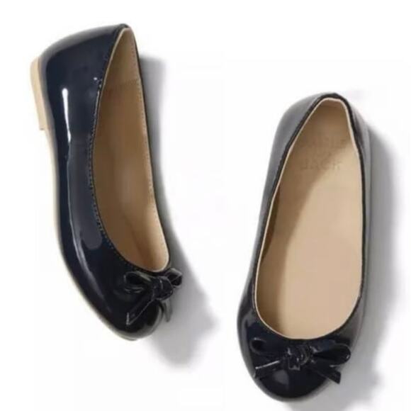 Janie and Jack Classic Ballet Flats (Toddler/Little Kid/Big Kid) Navy Sz 9 - Picture 1 of 7